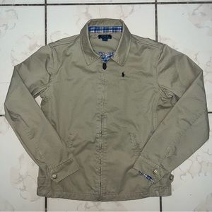 Boys XL Polo Ralph Lauren Tan Jacket